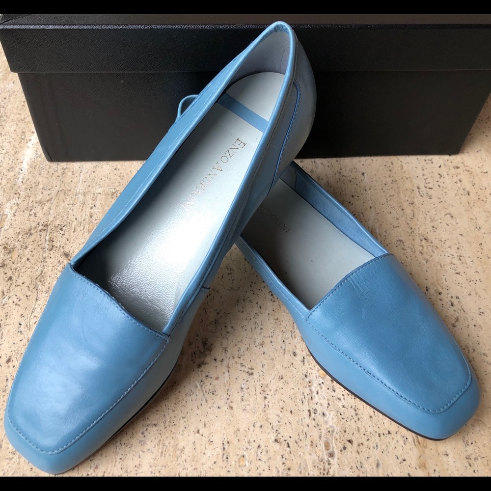 Enzo Angiolini Liberty Flat, Size 7 Leather